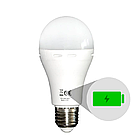 LED-лампочка з акумулятором 15 Вт, SED 22-S до 3-4 годин роботи/Аварійна світлодіодна LED лампа SELDUR, фото 7