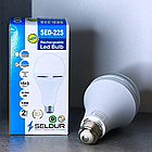 LED-лампочка з акумулятором 15 Вт, SED 22-S до 3-4 годин роботи/Аварійна світлодіодна LED лампа SELDUR, фото 10