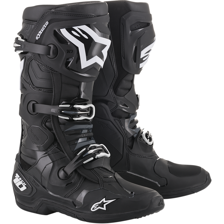 Мотоботи Alpinestars Tech 10 чорні, 42