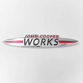 Емблема в решітку радіатора John Cooper Works MINI (Міні) 8.9x1.6 см
