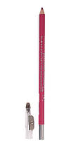 Олівець для губ Triumph №19 розовий з точилкою дерев'яний Magenta