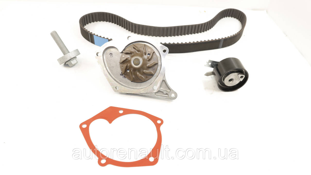 Комплект ремня ГРМ+Помпа(d=70mm) на Рено Меган 2 1.5 dCi Renault (Оригінал) 119A08272R