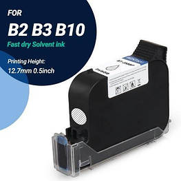 Картридж для маркіратора BT-2586P, чорнило на сольвентній основі - для Bentsai B2, B3, B10 (Невидимий)