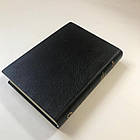 Біблія середнього формату синодальний переклад російською мовою в м'якій палітурці чорного кольору 14*20 см, фото 6