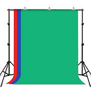 Хромакей фон з тримачем 2x2м зелений синій червоний Puluz PKT5204