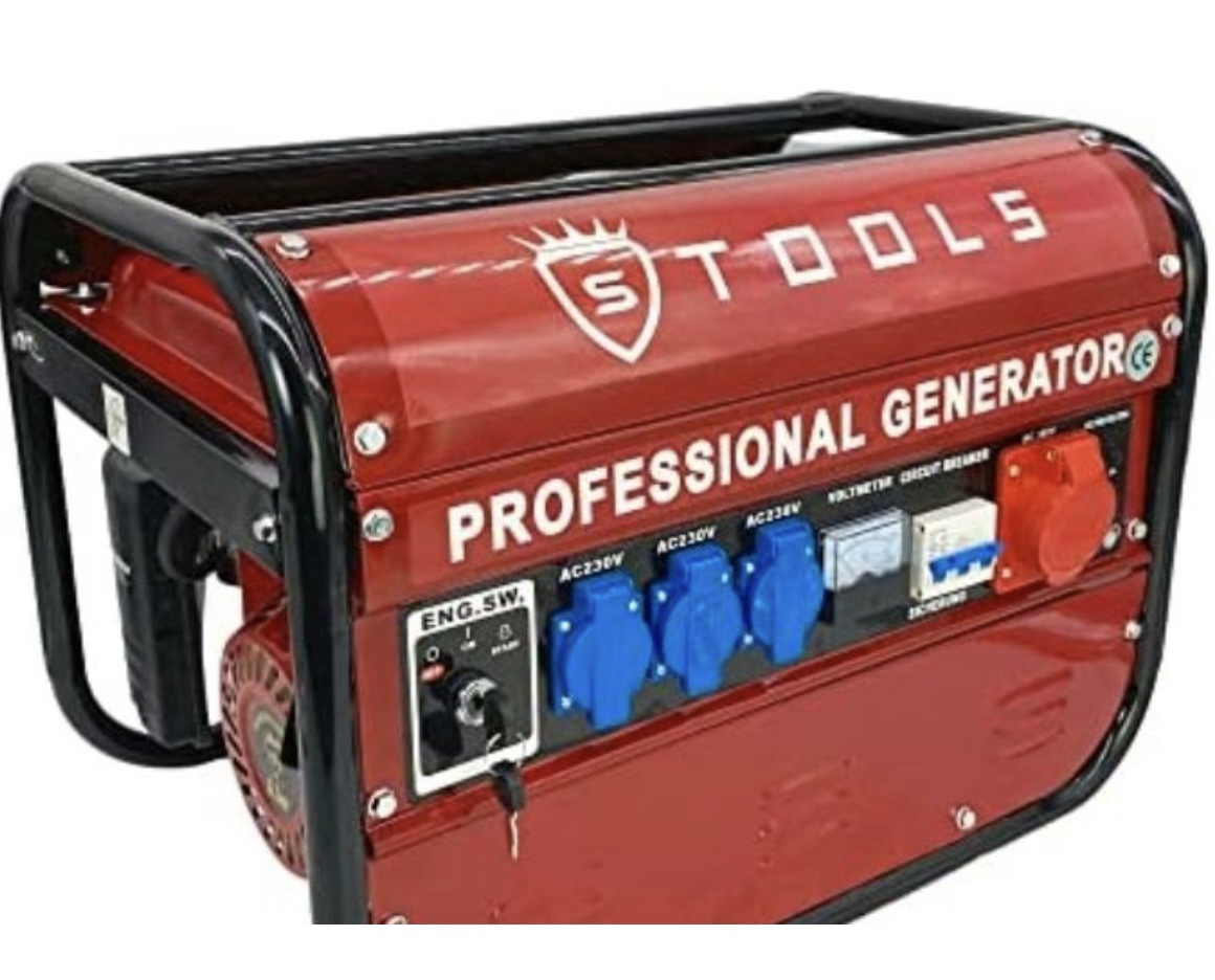 Бензиновий генератор S-Tools ST8500W
