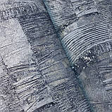 Шпалери вінілові на флізеліновій основі Rasch Composition синій 1,06 х 10,05м (973747), фото 3