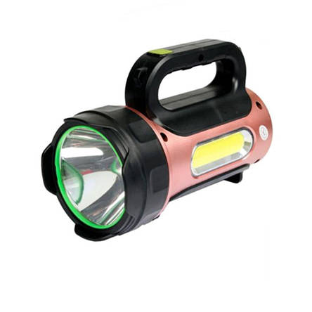 Ліхтар переносний T93-LED+COB(white+red), power bank, сонячна батарея, фото 1