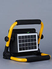 Прожектор акумуляторний 50W Solar Light W743 із сонячною панеллю 5000 mAh USB, фото 4