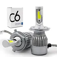 Светодиодные лампы C6-H4 36 Вт LED HeadLight ,автомобильные LED лампы
