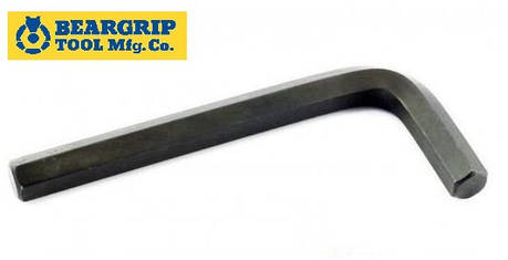 Ключ шестигранний 0,7 мм, чорне покриття Beargrip, фото 1