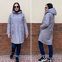 Куртка Демісезонна Жіноча стьобана Фабричний Olanmear Китай Розмір 48