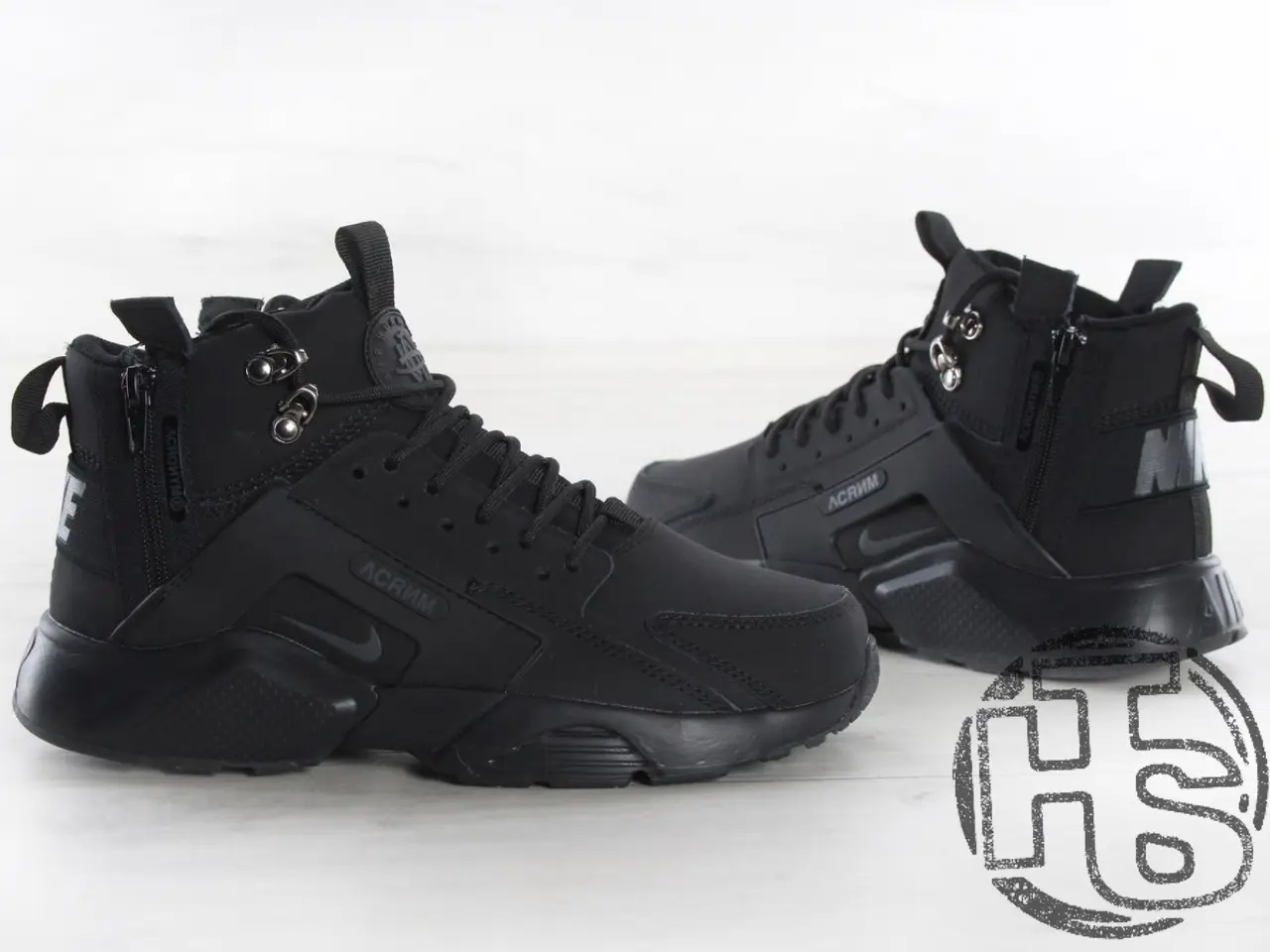Nike air huarache city mid clearance lea