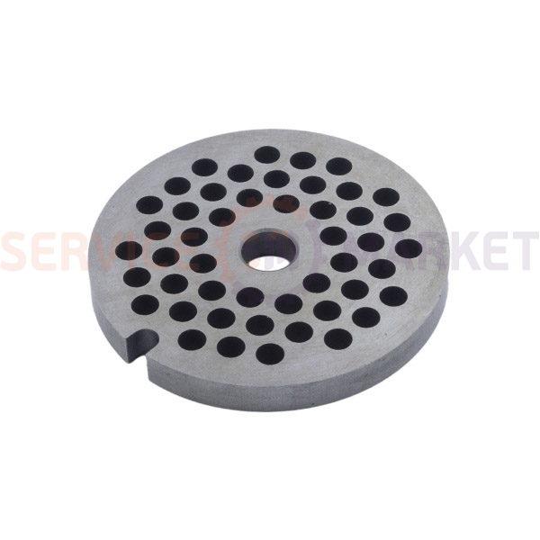 Решітка (сито) для м'ясорубки 00631385 Zelmer/Bosch NR5 86.1241 ZMMA125X 4 мм (01616)