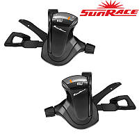 Манетки велосипедні SunRace M9 DLM903 комплект, 3/9 швидкостей, 27 spd