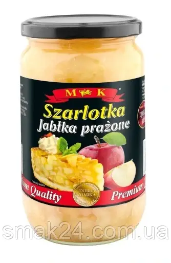 Яблука смажені (печені) Преміум'якості M&K Szarlotka JabΩka Pra ⁇ one Польща 650г