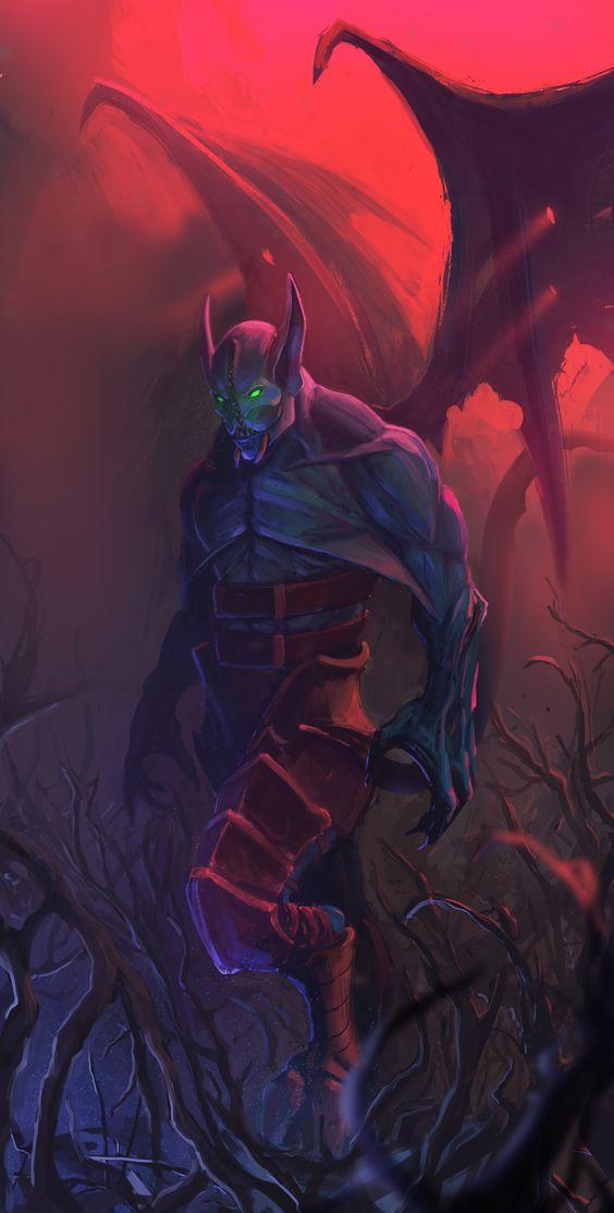 Аніме рушник Dota Night stalker 50 на 90 см, код 799