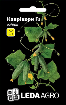 Огірок Капрікорн F1, букетний, 50 шт (Leda Agro)