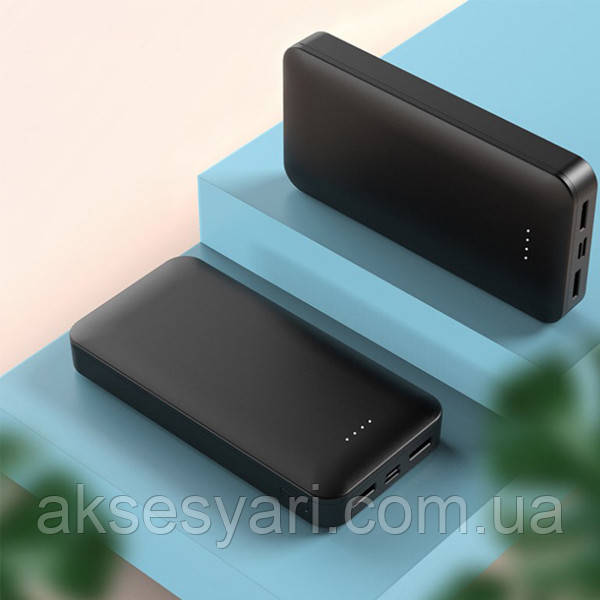 Павер банк Power Bank на 20000 mAh чорный (ID#1738271248), цена: 650 ...