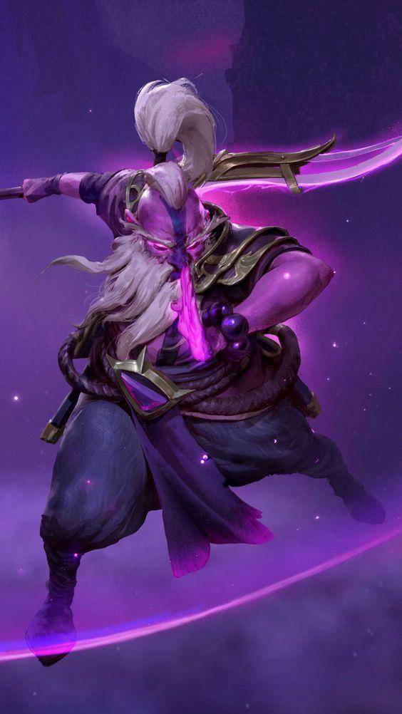 Аніме рушник Dota Void spirit 50 на 90 см, код 803