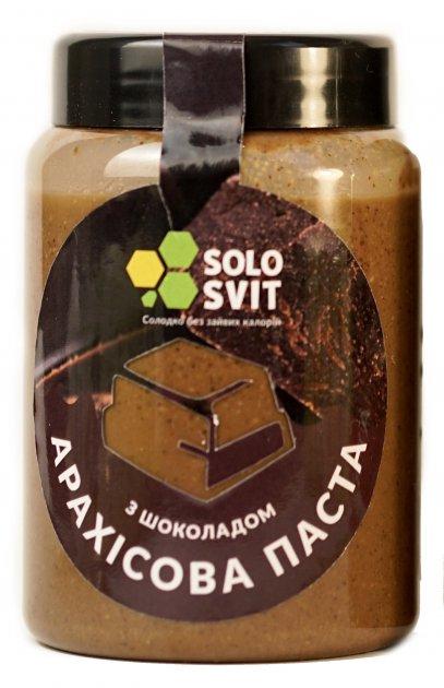 Арахісова паста з шоколадом без цукру від "SoloSvit" 400 г