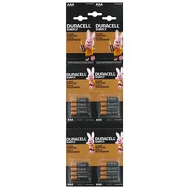 Батарейка Duracell bat AlkalineLR06 16шт/уп. Simply