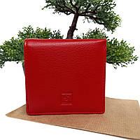 Жіночий гаманець штучна шкіра червоний Арт.K741-5B red Saralyn (54)