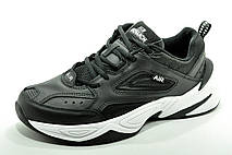 Кросівки чоловічі M2K Tekno (Air Monarch) чорні з білим 44р., фото 5