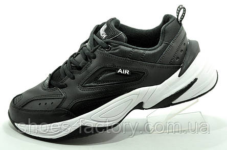 Кросівки чоловічі M2K Tekno (Air Monarch) чорні з білим 44р., фото 1