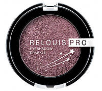 ТЕНИ ДЛЯ ВЕК RELOUIS PRO EYESHADOW SPARKLE 07 PURPLE SMOKY