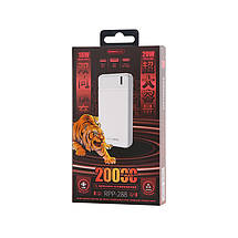 УМБ Повербанк (Powerbank) Remax Pure Series 20Вт + 18Вт PD+QC 20000 мАг Білий (RPP-288), фото 3