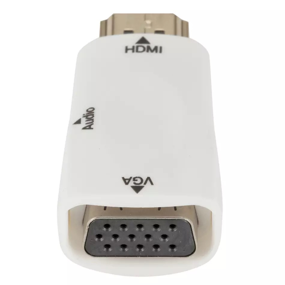 Адаптер HDMI - VGA + audio (переходник, конвертер) - фото 3 - id-p1738282737