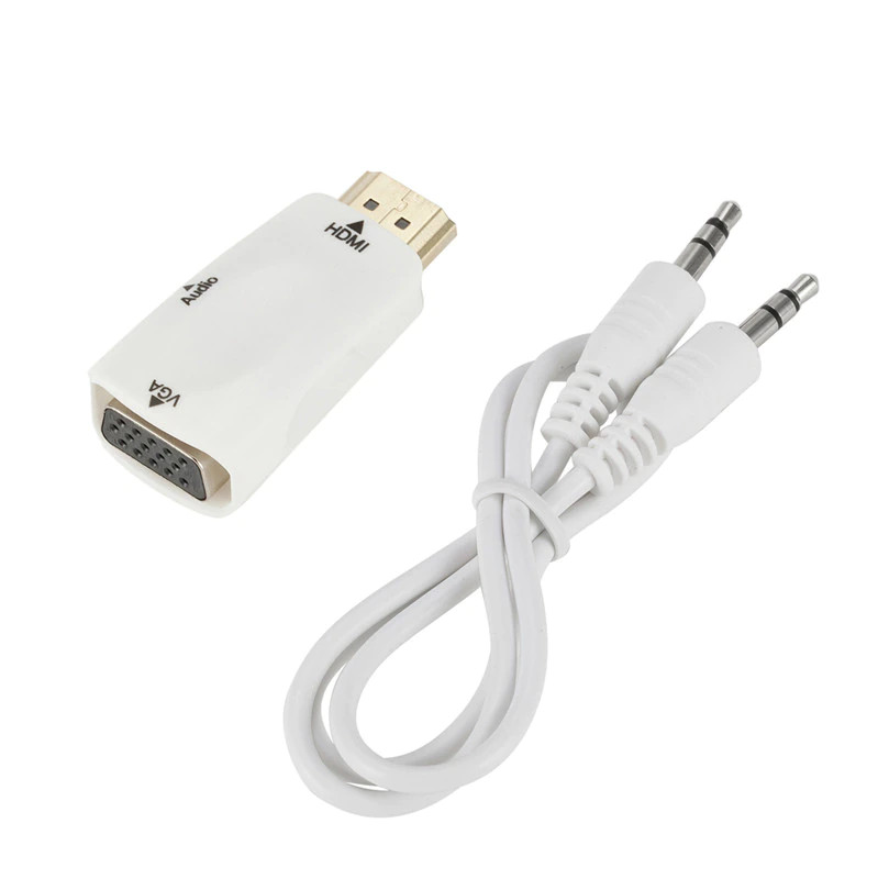 Адаптер HDMI - VGA + audio (перехідник, конвертер)