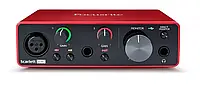 Аудиоинтерфейс FOCUSRITE Scarlett Solo