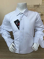 Белая детская рубашка SENYOR BESNI Турция (11,13,14,16 + 12,15 под заказ)