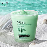 Скраб для шкіри голови з морською сіллю Clean hair cream sea salt VEZE, 250 г, фото 5