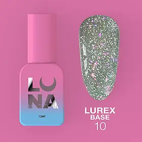 Камуфлююча світловідбиваюча база LunaMoon Lurex Base №10, 13 мл