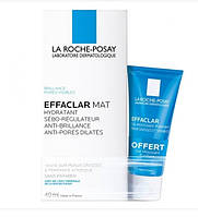 Ля Рош Позе Эфаклар Мат(La Roche Posay Effaclar Mat) 40мл.- зволожуючий крем + очищающий гель 50 .Франция..