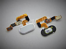 Шлейф з кнопкою Home Meizu M3 max White Silver