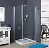 Скляна душова кабіна AVKO Glass RDR11 90x90x190 Clear, фото 9