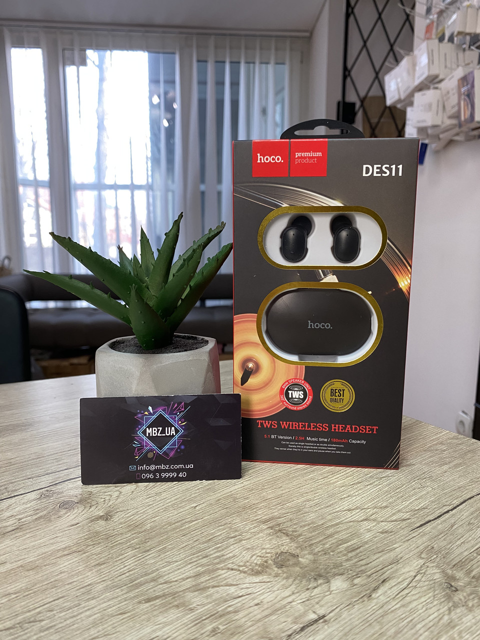 Бездротові навушники HOCO DES11 TWS Bluetooth