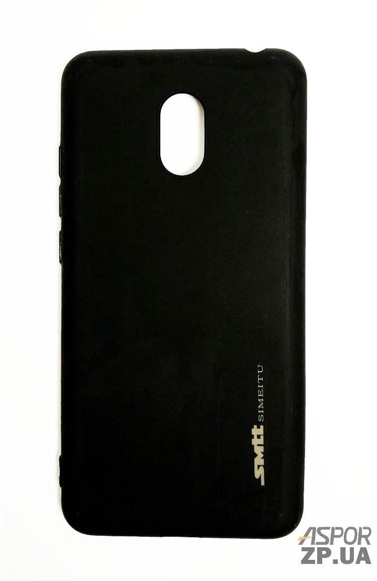 Чохол Meizu M6- SMTT Soft Touch чорний, фото 1