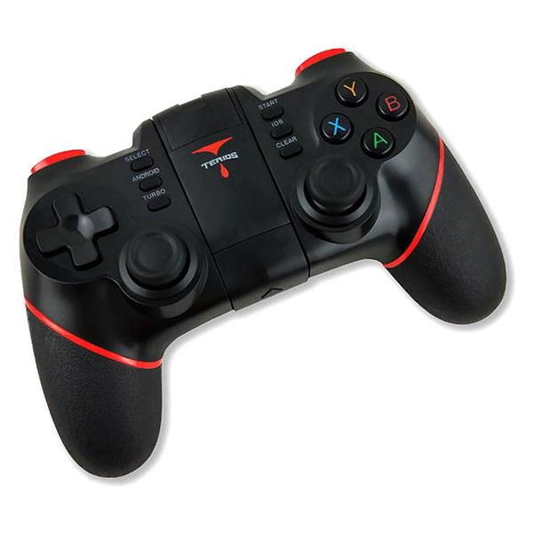 Джойстик бездротовий геймпад для телефону Terios T-6 Bluetooth Gamepad для PC/PS3/iOS/Android чорний