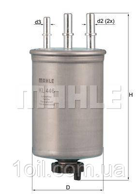 Фільтр паливний        Purflux FCS477 (KL446)