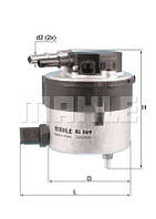 Фильтр топливный BOSCH F026402204 (KL569)