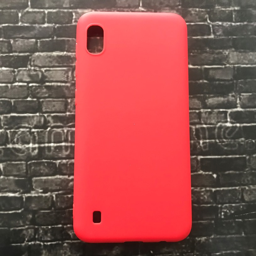 Чохол Samsung A10/A105- SMTT Soft Touch червоний, фото 1
