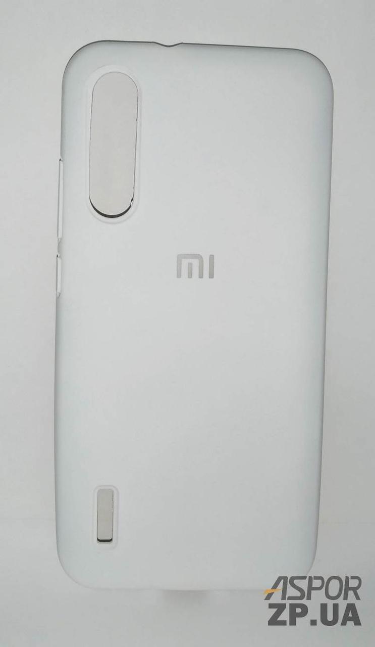 Чохол Xiaomi MI A3/CC9e- Silicone Case Full Cover №9 білий, фото 1