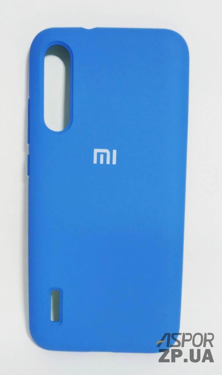 Чохол Xiaomi MI A3/CC9e- Silicone Case Full Cover №3 королевскій- Silicone Case Full Cover синій, фото 1
