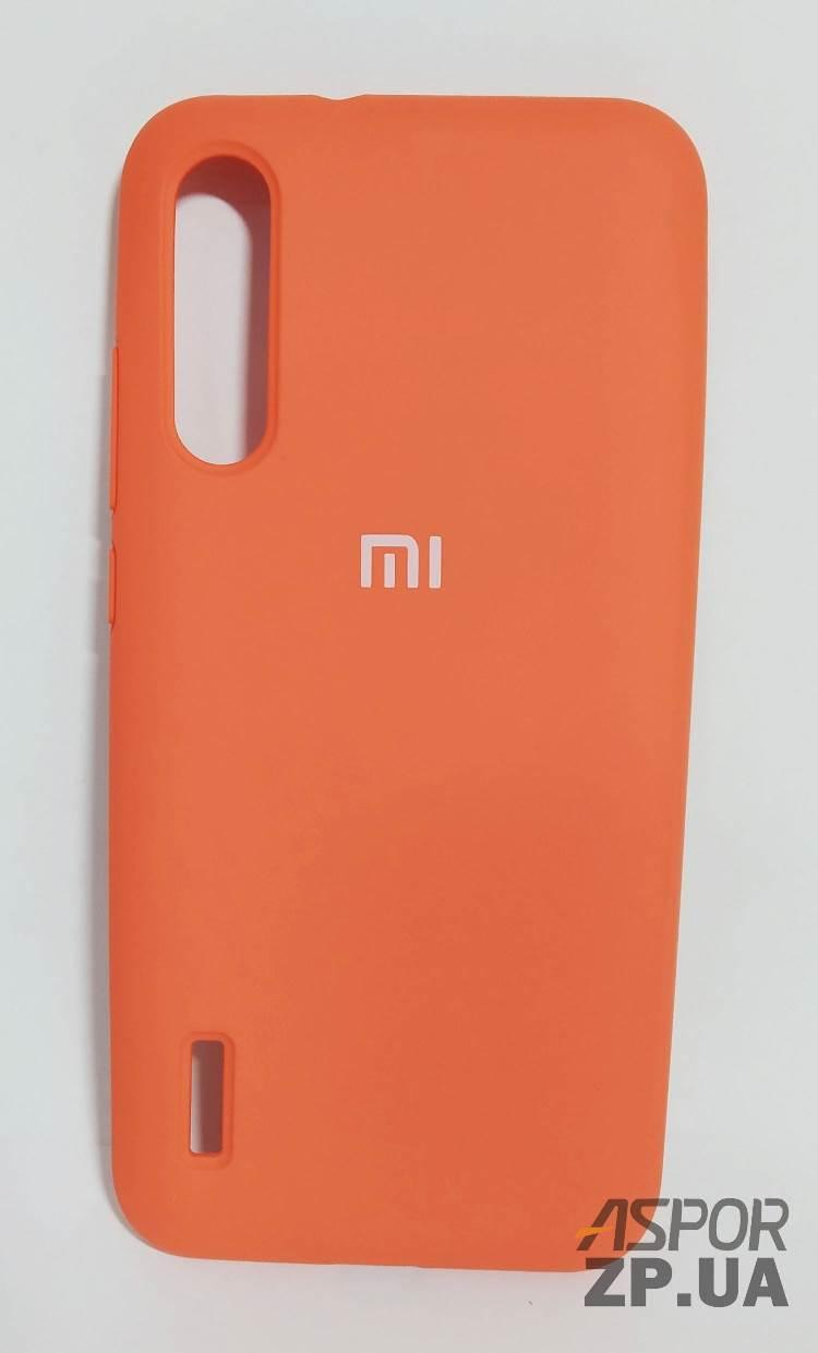 Чохол Xiaomi MI A3/CC9e- Silicone Case Full Cover №13 помаранчевий, фото 1
