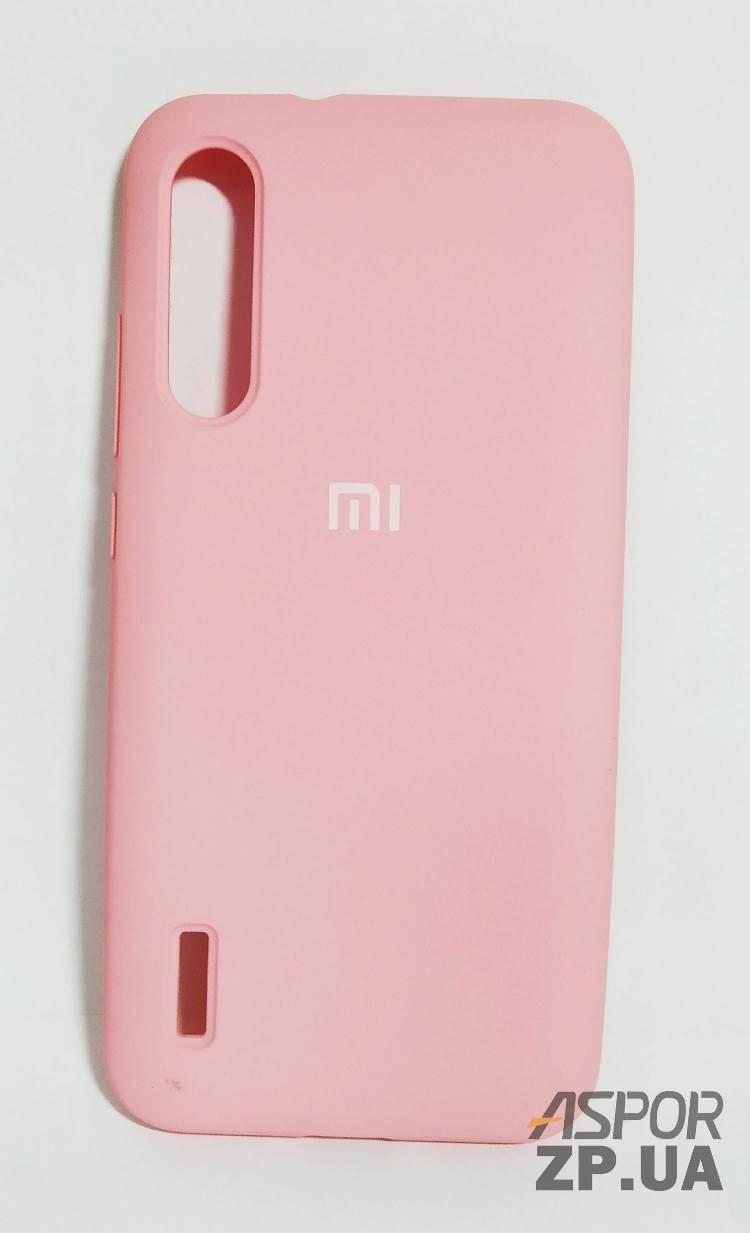 Чохол Xiaomi MI A3/CC9e- Silicone Case Full Cover №6 світло-рожевий, фото 1